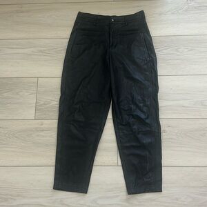 ZARA leather pant | size S